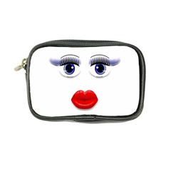 Face With Blue Eyes Coin Purse