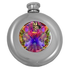 Journey Home Hip Flask (round) by icarusismartdesigns