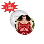 Cubist Woman 1.75  Button (10 pack) Front