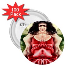 Cubist Woman 2 25  Button (100 Pack)