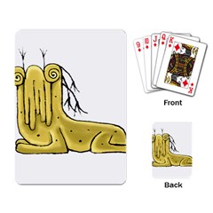 Fantasy Cute Monster Character 2 Playing Cards Single Design by dflcprints