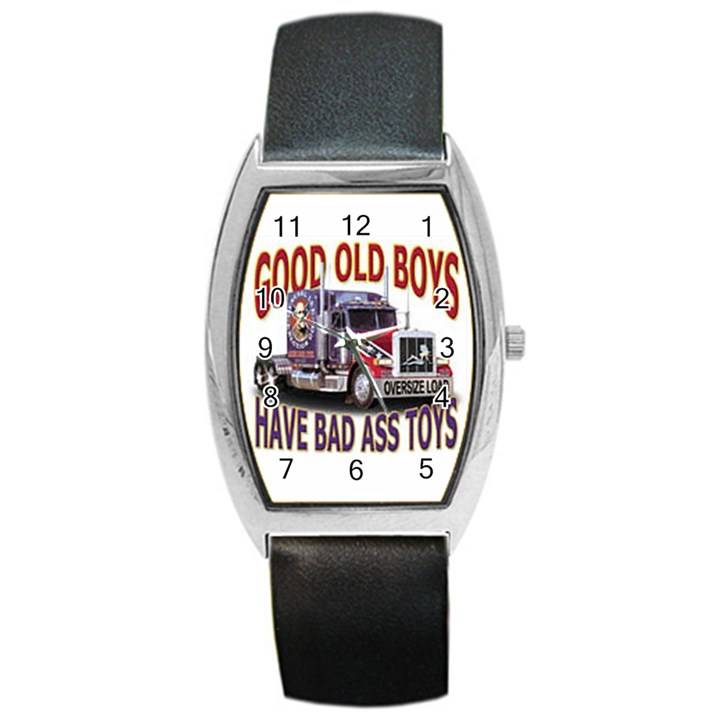 Boys Barrel Style Metal Watch