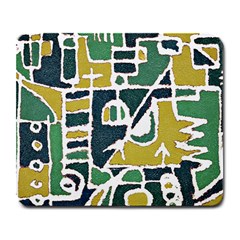 Colorful Tribal Abstract Pattern Large Mouse Pad (rectangle)