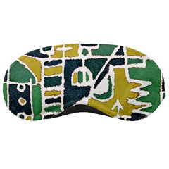 Colorful Tribal Abstract Pattern Sleeping Mask by dflcprints