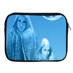 Full Moon Rising Apple Ipad Zippered Sleeve by icarusismartdesigns