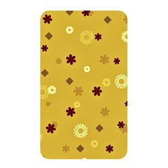 Abstract Geometric Shapes Design in Warm Tones Memory Card Reader (Rectangular)