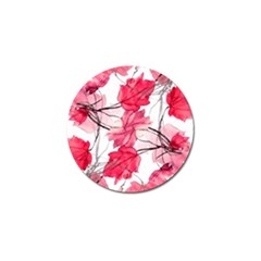 Floral Print Swirls Decorative Design Golf Ball Marker 4 Pack by dflcprints