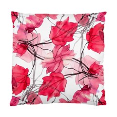 Floral Print Swirls Decorative Design Cushion Case (single Sided)  by dflcprints