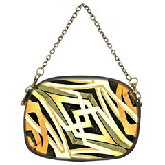 Art Print Tribal Style Pattern Chain Purse (two Sided)  by dflcprints