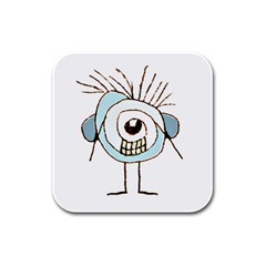 Cute Weird Caricature Illustration Drink Coasters 4 Pack (square) by dflcprints