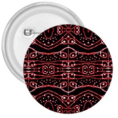 Tribal Ornate Geometric Pattern 3  Button by dflcprints