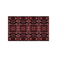 Tribal Ornate Geometric Pattern Sticker 10 Pack (rectangle) by dflcprints