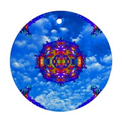 Sky Horizon Round Ornament (Two Sides)