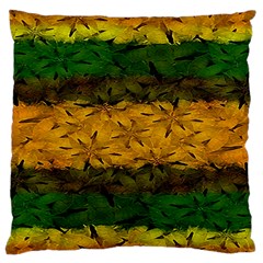 Tribal Floral Pattern Standard Flano Cushion Case (one Side) by dflcprints