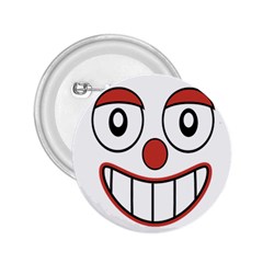 Happy Clown Cartoon Drawing 2 25  Button by dflcprints