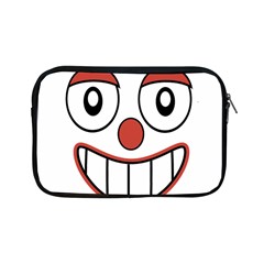 Happy Clown Cartoon Drawing Apple Ipad Mini Zippered Sleeve by dflcprints