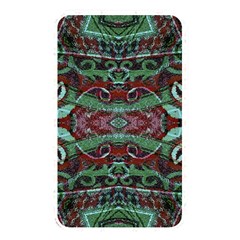 Tribal Ornament Pattern In Red And Green Colors Memory Card Reader (rectangular) by dflcprints