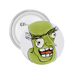 Mad Monster Man With Evil Expression 2 25  Button by dflcprints