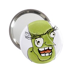 Mad Monster Man With Evil Expression Handbag Mirror (2 25 ) by dflcprints