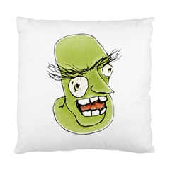 Mad Monster Man With Evil Expression Cushion Case (two Sided)  by dflcprints