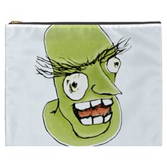 Mad Monster Man With Evil Expression Cosmetic Bag (xxxl) by dflcprints