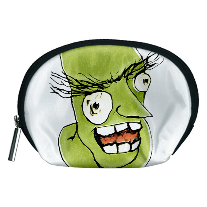 Mad Monster Man with Evil Expression Accessory Pouch (Medium)