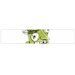 Mad Monster Man with Evil Expression Flano Scarf (Large) Back