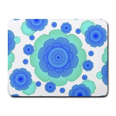 Retro Style Decorative Abstract Pattern Small Mouse Pad (rectangle) by dflcprints