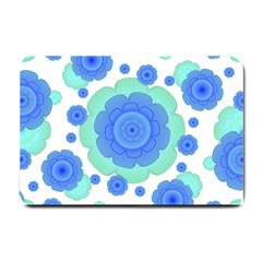 Retro Style Decorative Abstract Pattern Small Door Mat by dflcprints