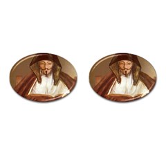 Anonymous Reading Cufflinks (oval) by AnonMart