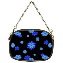 Floral Print Modern Style Pattern  Chain Purse (Two Sided) 