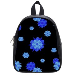 Floral Print Modern Style Pattern  School Bag (Small)