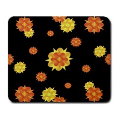Floral Print Modern Style Pattern  Large Mouse Pad (rectangle) by dflcprints