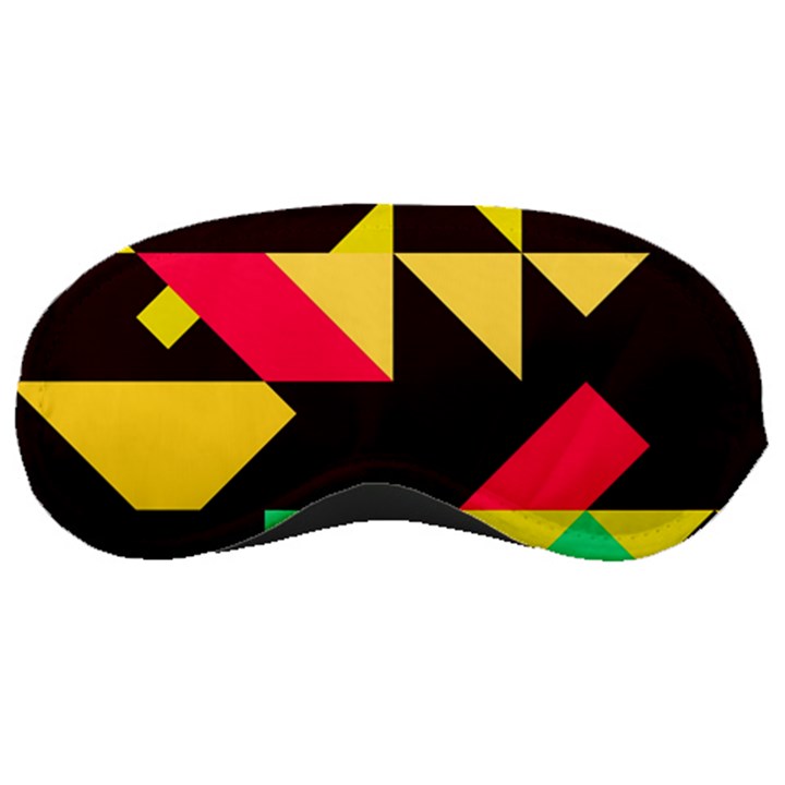 Shapes in retro colors 2 Sleeping Mask
