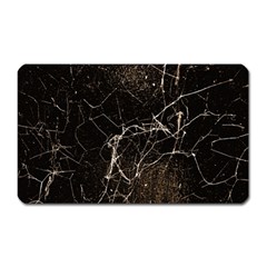 Spider Web Print Grunge Dark Texture Magnet (rectangular) by dflcprints