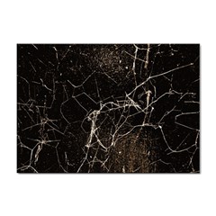 Spider Web Print Grunge Dark Texture A4 Sticker 10 Pack by dflcprints