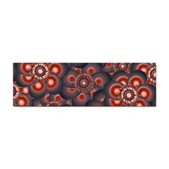 Modern Floral Decorative Pattern Print Bumper Sticker