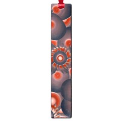 Modern Floral Decorative Pattern Print Large Bookmark