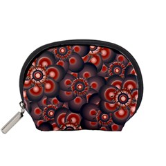 Modern Floral Decorative Pattern Print Accessory Pouch (Small)