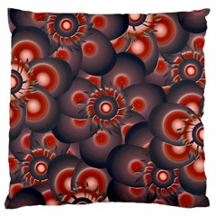 Modern Floral Decorative Pattern Print Standard Flano Cushion Case (Two Sides)