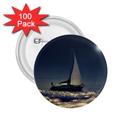 Navigating Trough Clouds Dreamy Collage Photography 2 25  Button (100 Pack) by dflcprints