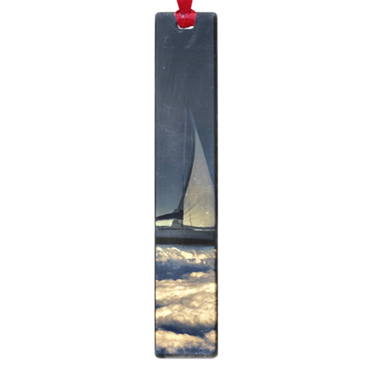 Navigating Trough Clouds Dreamy Collage Photography Large Bookmark