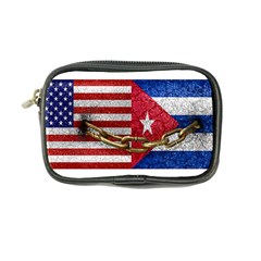 United States and Cuba Flags United Design Coin Purse