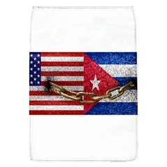 United States and Cuba Flags United Design Removable Flap Cover (Large)