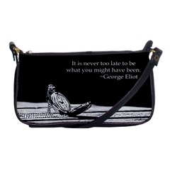 George Eliot Quote Evening Bag Evening Bag by KellyHazelArt