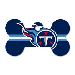 Tennessee Titans National Football League Nfl Teams Afc Dog Tag Bone (one Sided) by SportMart