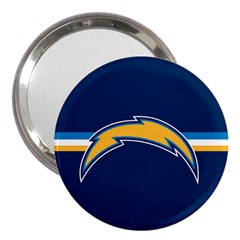 San Diego Chargers National Football League Nfl Teams Afc 3  Handbag Mirror by SportMart