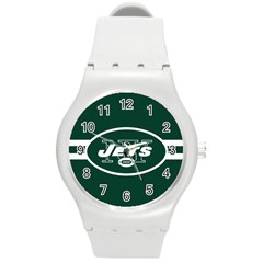 New York Jets National Football League Nfl Teams Afc Plastic Sport Watch (medium)