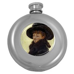 Kathleen Anonymous - James Tissot, 1877 Hip Flask (5 Oz)