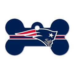 New England Patriots National Football League Nfl Teams Afc Dog Tag Bone (one Sided) by SportMart